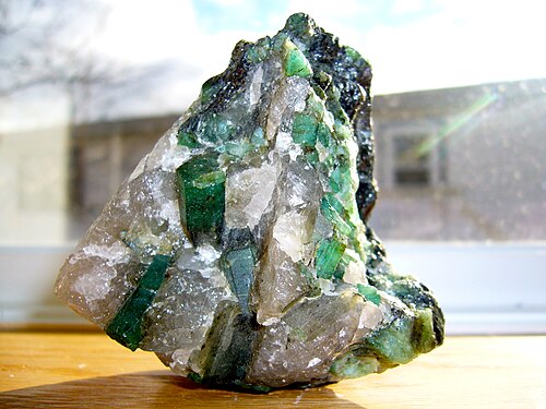 Emerald in Matrix